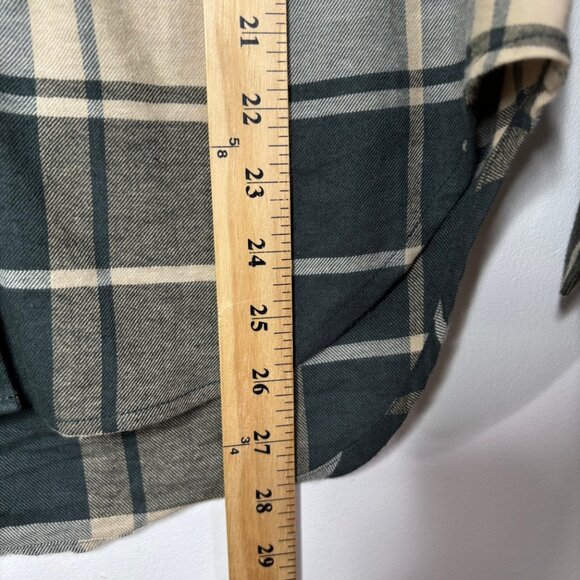 Jenni Kayne Women's Cotton Plaid Flannel Button Down Shirt Size S - Picture 5 of 12